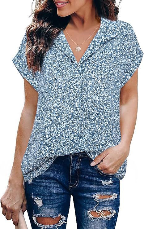Casual All-matching Fashion Trend Stripes Women's Shirt Top