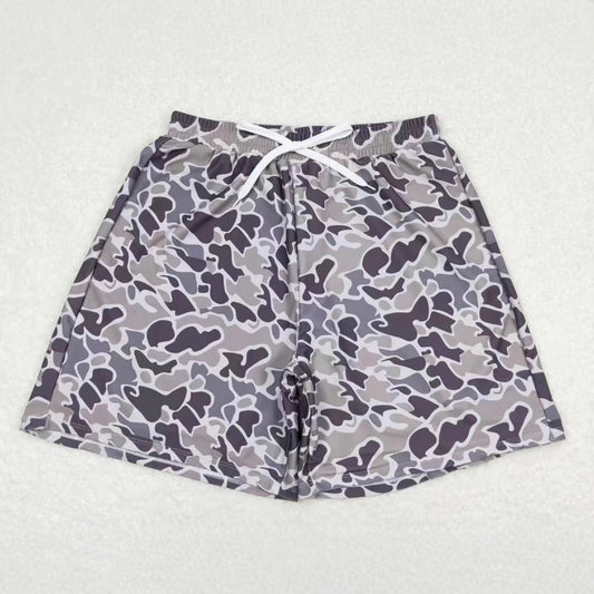 Digital Printing Drawstring Lace-up Shorts Casual