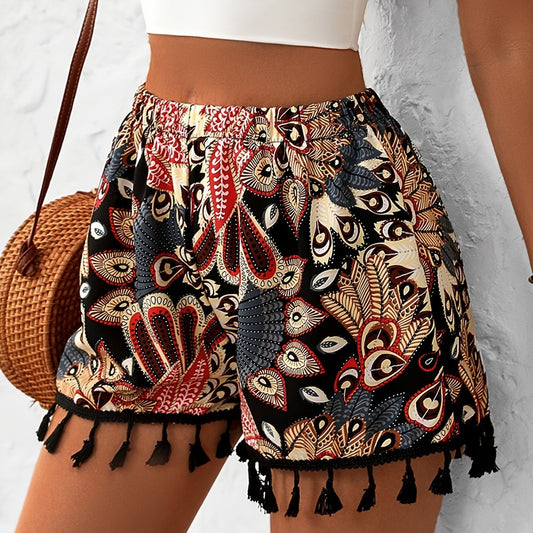 Fashion Women's Printed Casual Shorts