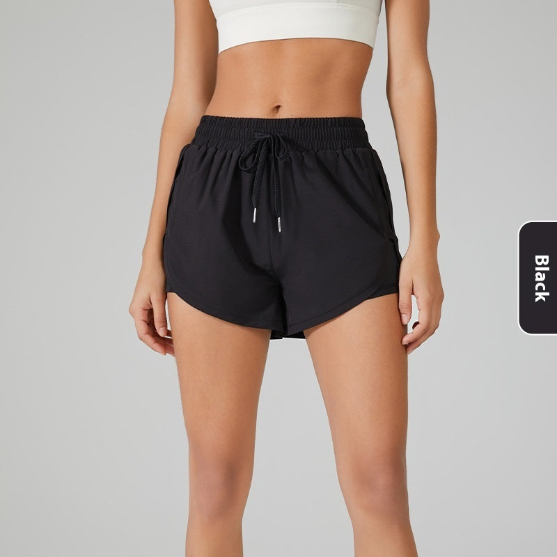 Sports Shorts Women's Quick-drying Breathable And Loose Fake Two Pieces