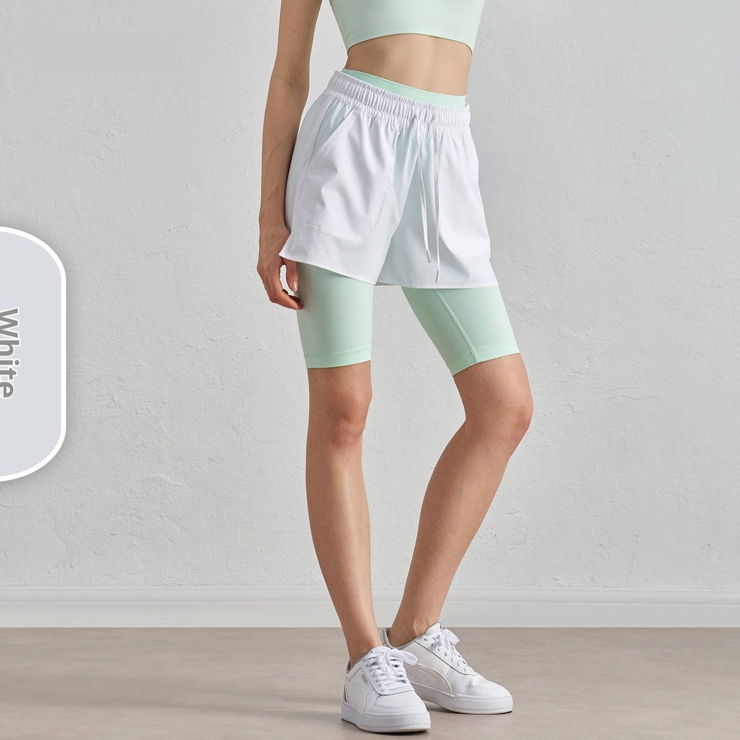 Sun Protection Running Shorts Long-distance Marathon Sports Loose Casual Yoga Pants